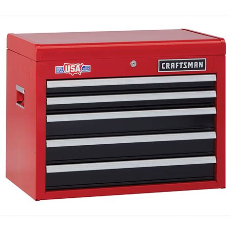 stanley 26 5 drawer steel tool chest & cabinet|5 drawer bottom tool chest.